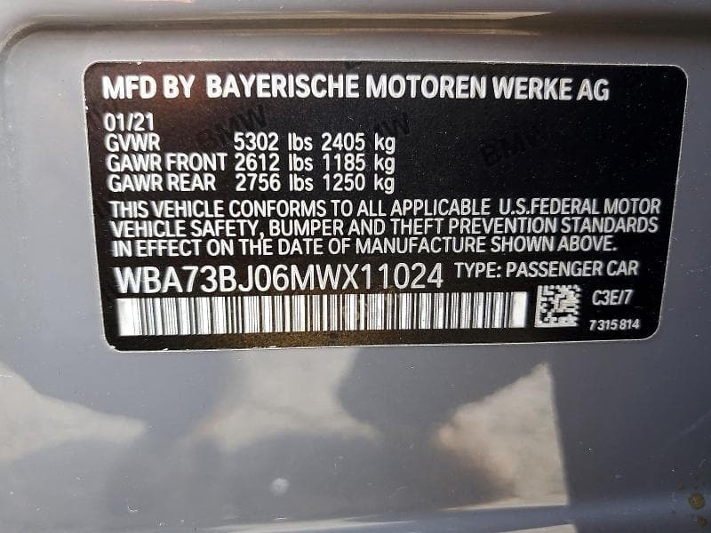 2021 BMW 540 XI 13