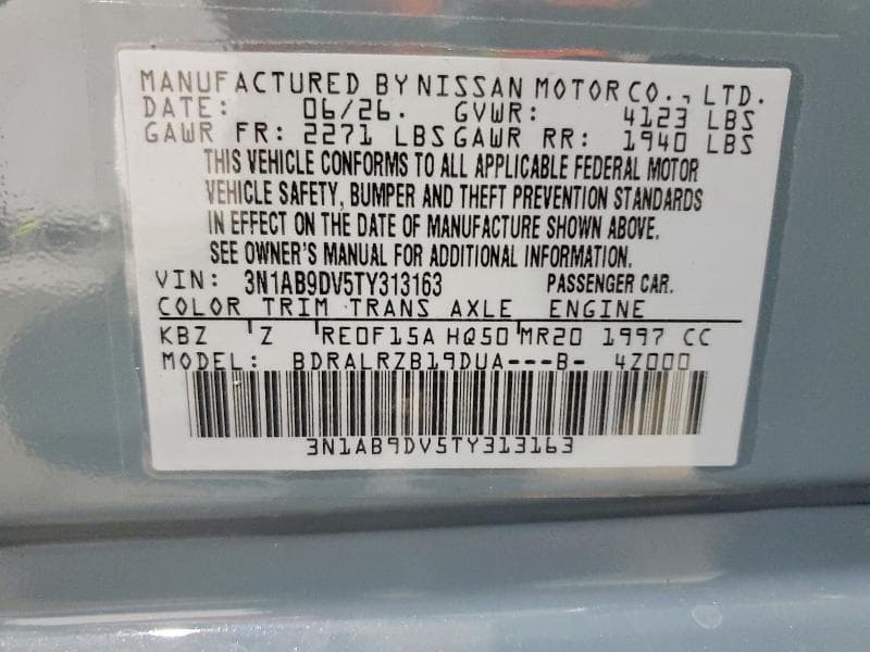 2026 NISSAN SENTRA SR 12