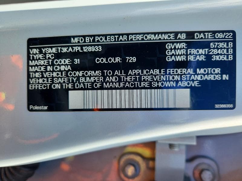 2023 POLESTAR 2 13