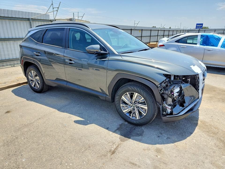 2022 HYUNDAI TUCSON BLUE 4