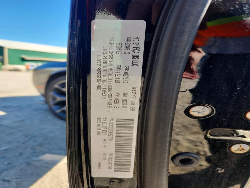 2019 DODGE CHALLENGER R/T 12