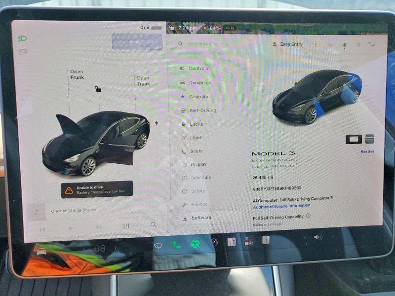 2019 TESLA MODEL 3 9