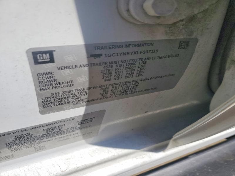 2020 CHEVROLET SILVERADO K2500 HEAVY DUTY LT 13