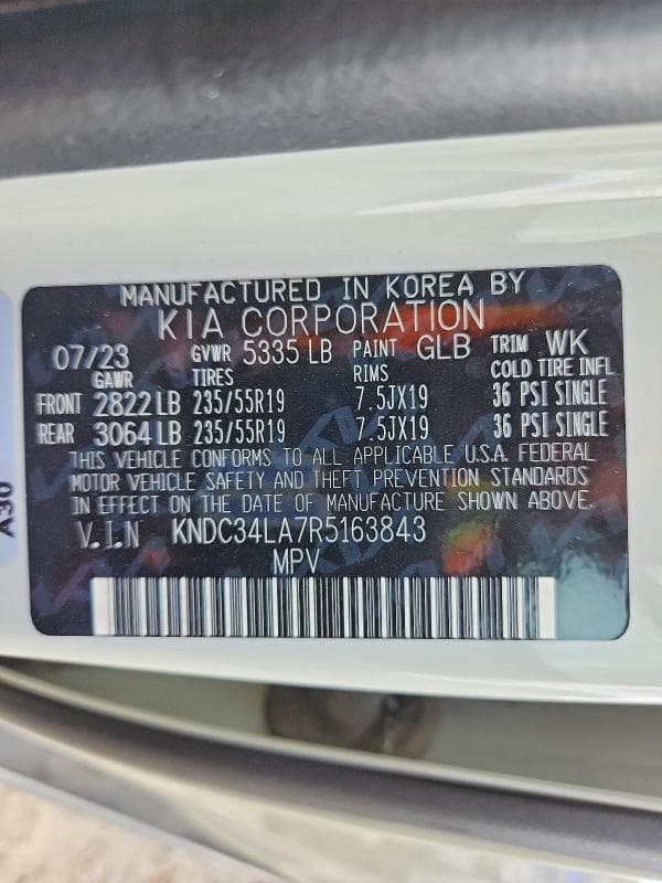 2024 KIA EV6 WIND 14