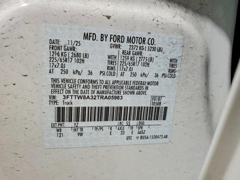 2026 FORD MAVERICK XL 12
