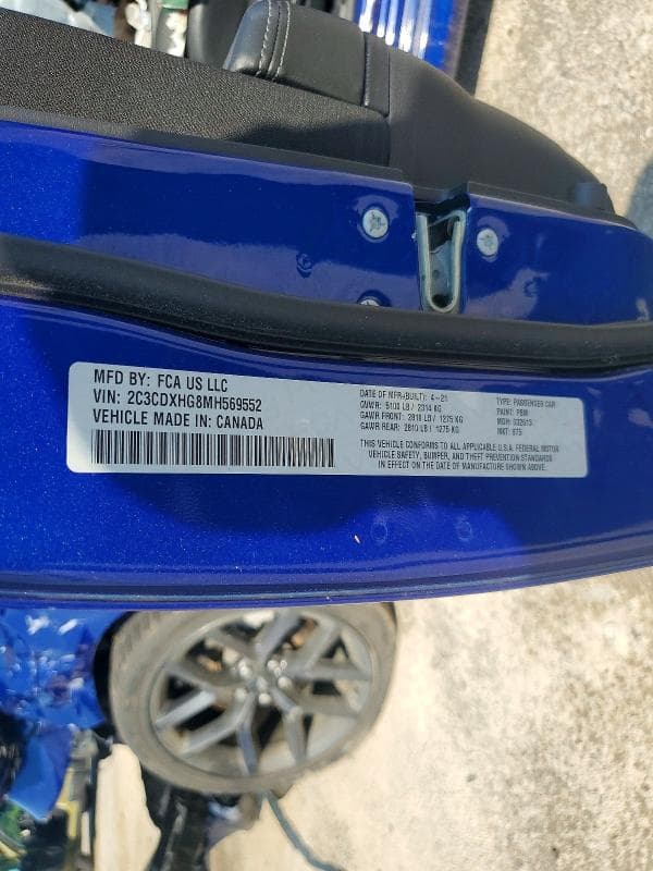 2021 DODGE CHARGER GT 12