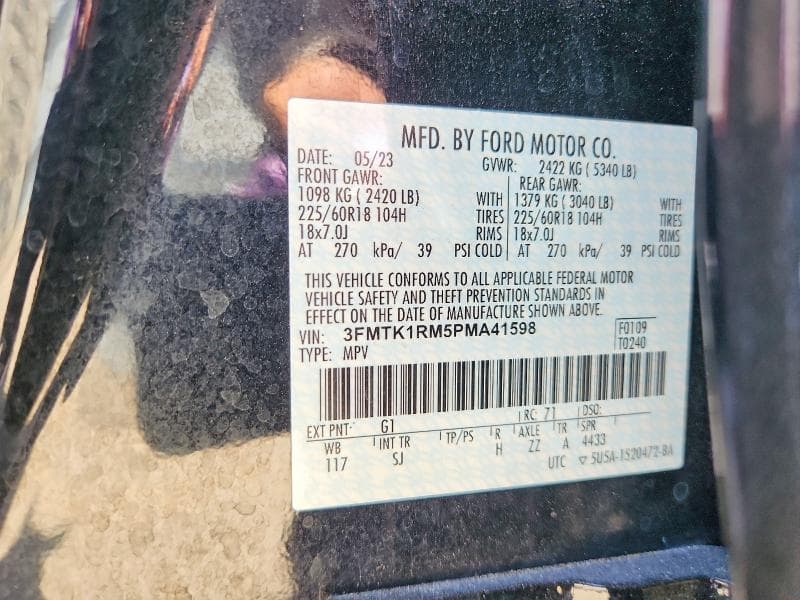 2023 FORD MUSTANG MACH-E SELECT SELECT 13