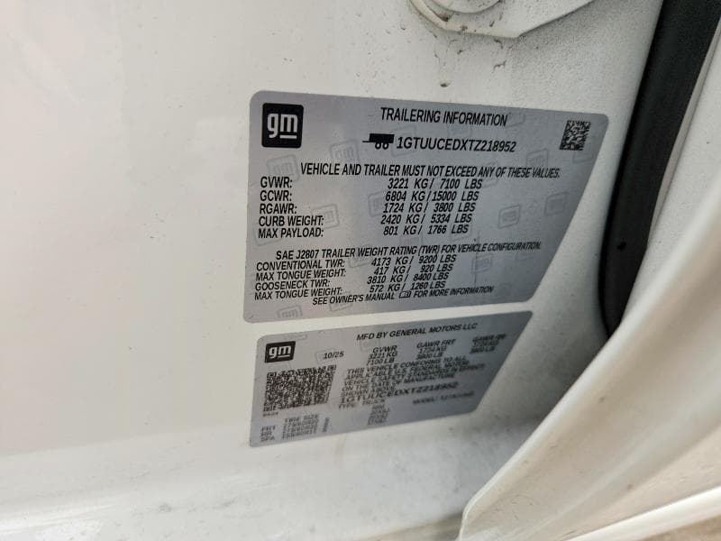 2026 GMC SIERRA K1500 ELEVATION 12