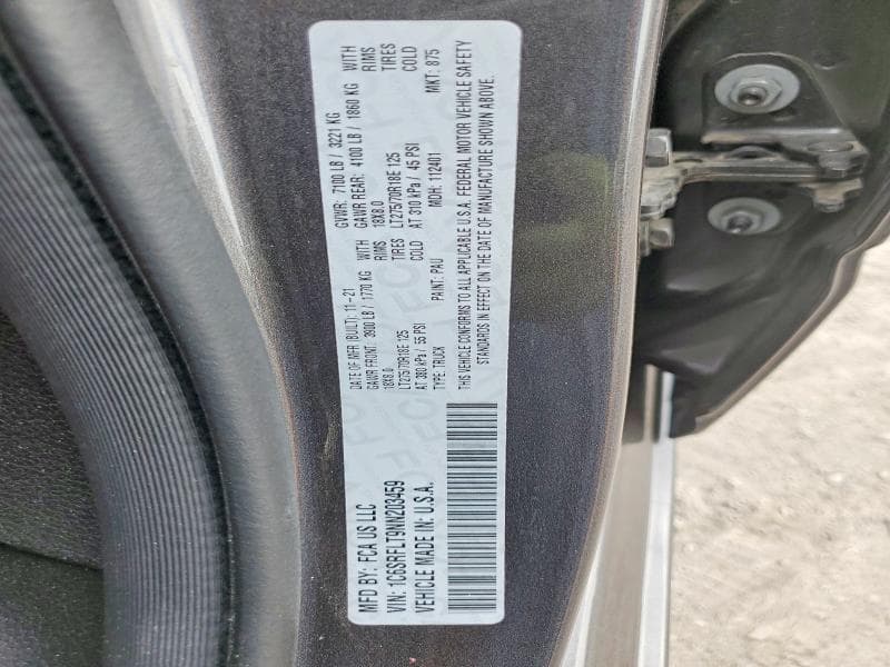 2022 RAM 1500 REBEL 12