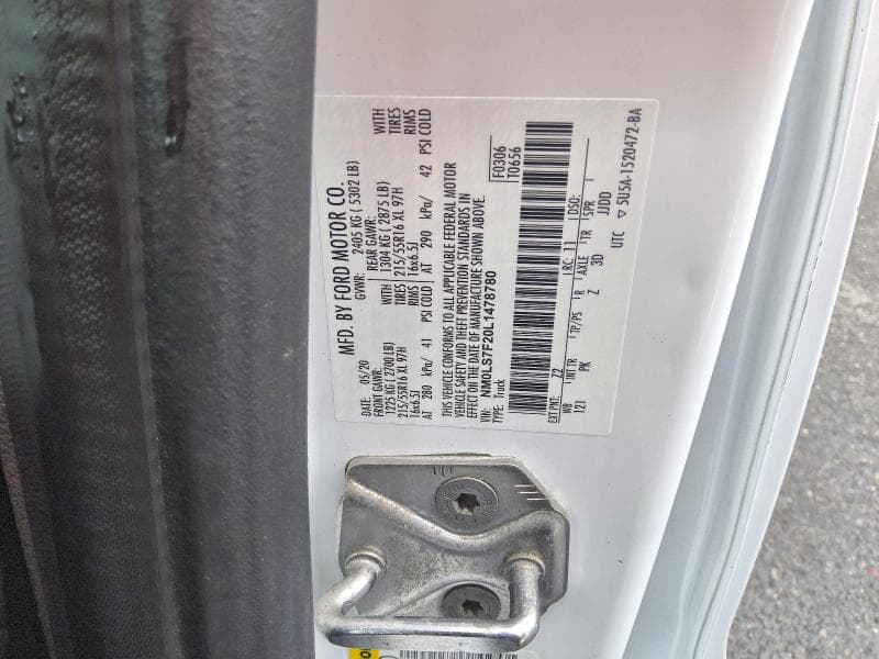 2020 FORD TRANSIT CONNECT XLT 13