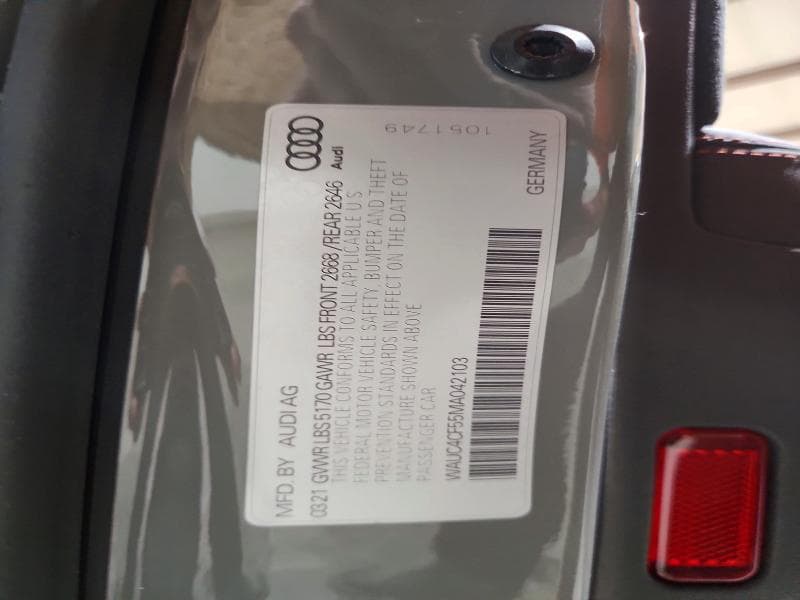 2021 AUDI S5 PREMIUM PLUS 12