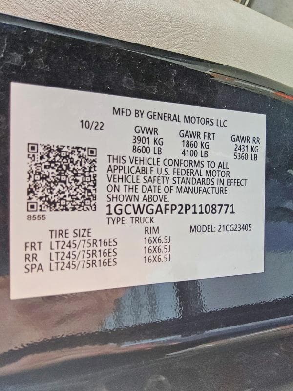 2023 CHEVROLET EXPRESS G2500 12