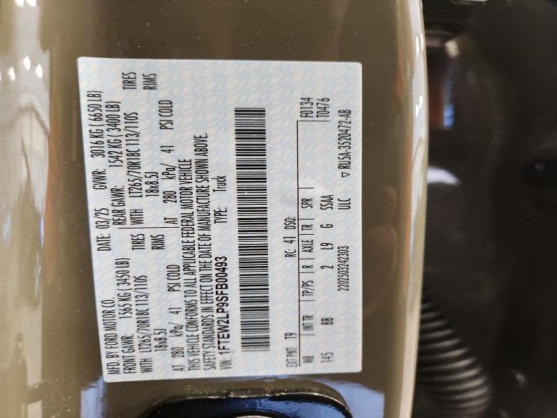 2025 FORD F150 STX 13