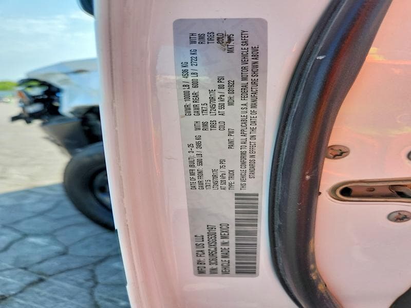 2025 RAM 2500 TRADESMAN 12
