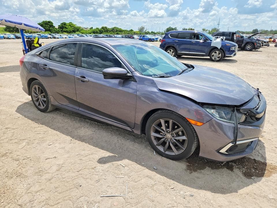 2021 HONDA CIVIC EX 4