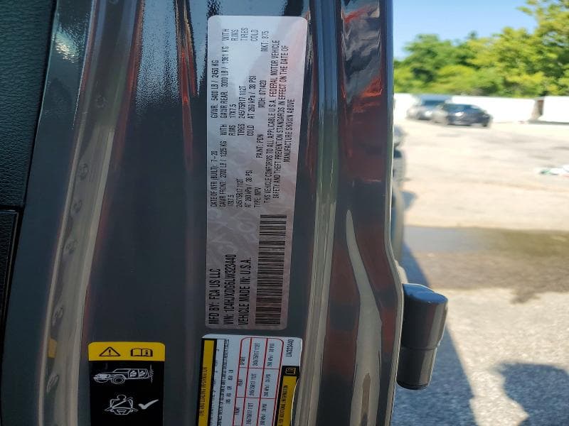 2020 JEEP WRANGLER UNLIMITED SPORT 12