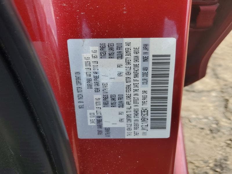 2021 MAZDA 6 TOURING 12