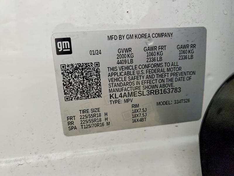 2024 BUICK ENCORE GX SPORT TOURING 14