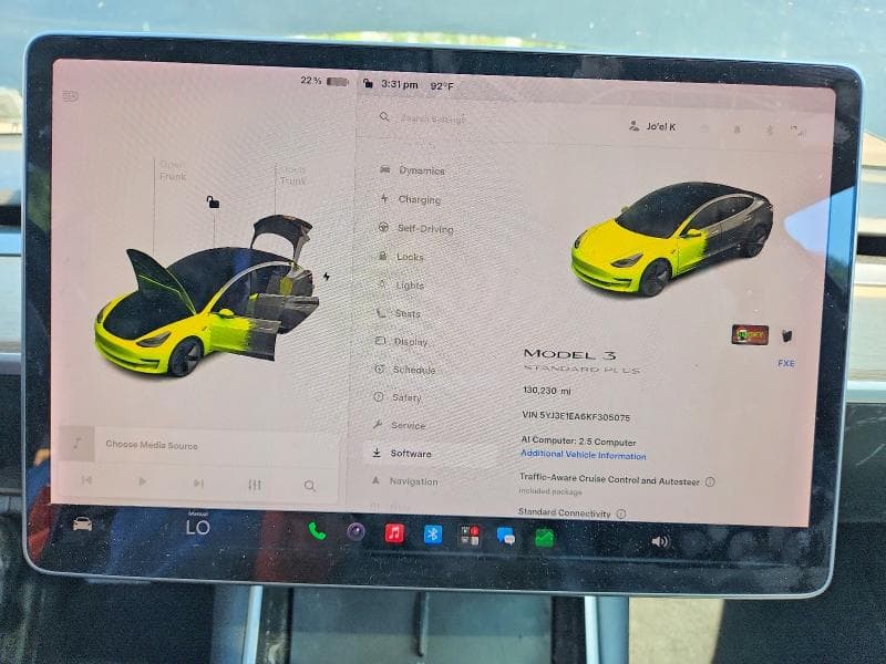 2019 TESLA MODEL 3 9