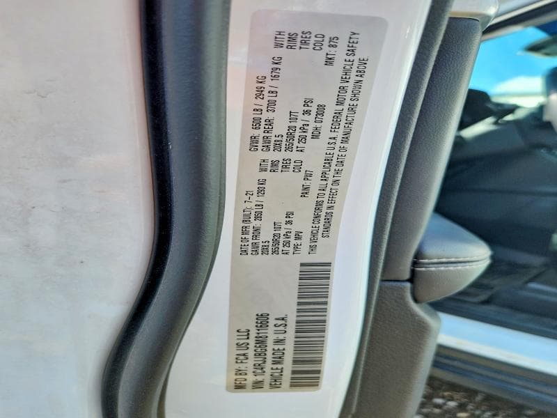 2021 JEEP GRAND CHEROKEE L LIMITED 13