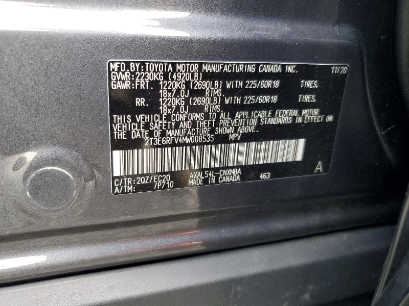 2021 TOYOTA RAV4 XSE 13