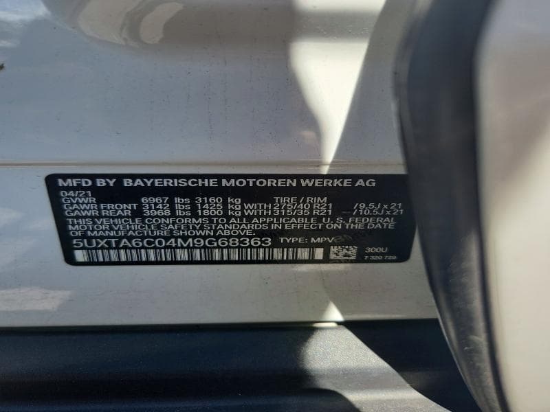 2021 BMW X5 XDRIVE45E 13