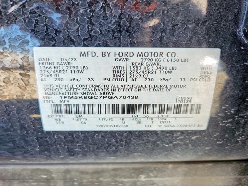 2023 FORD EXPLORER ST 14
