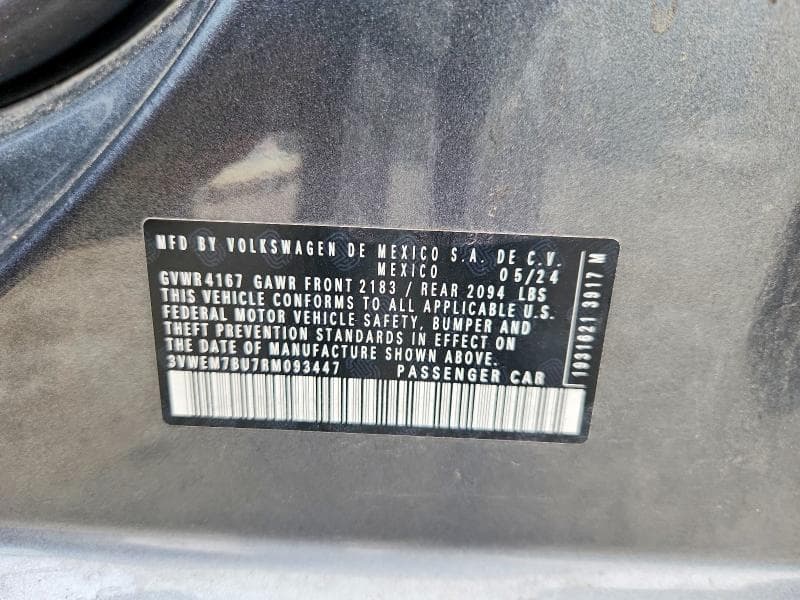2024 VOLKSWAGEN JETTA SE 13