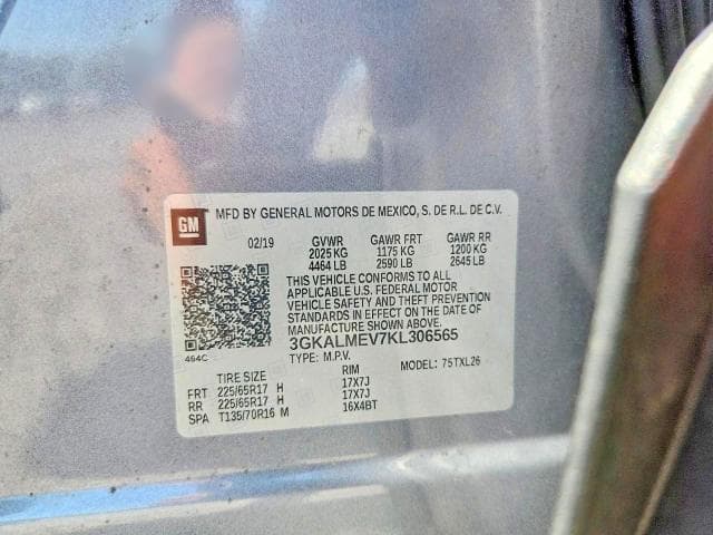 2019 GMC TERRAIN SLE 12