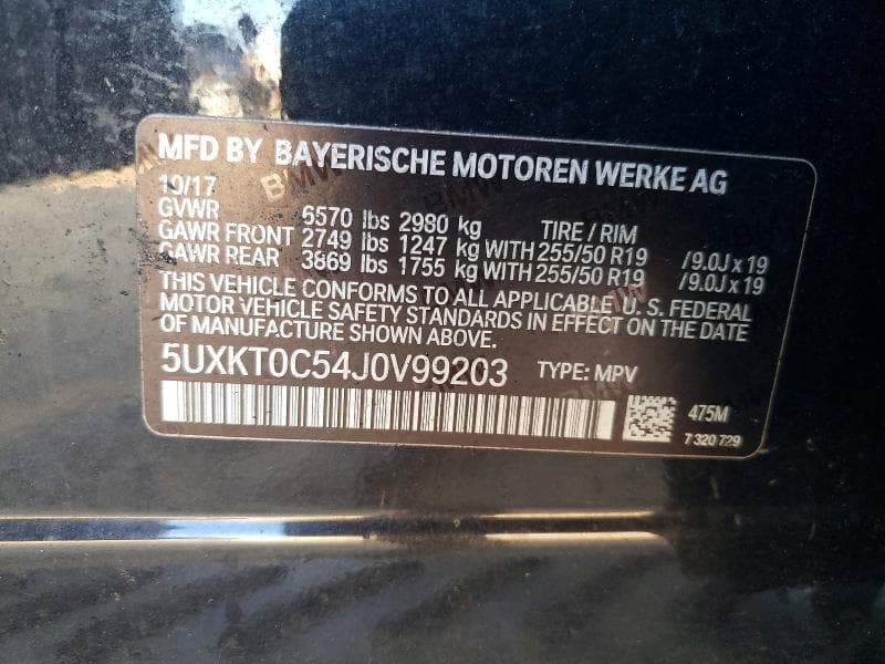 2018 BMW X5 XDR40E 13