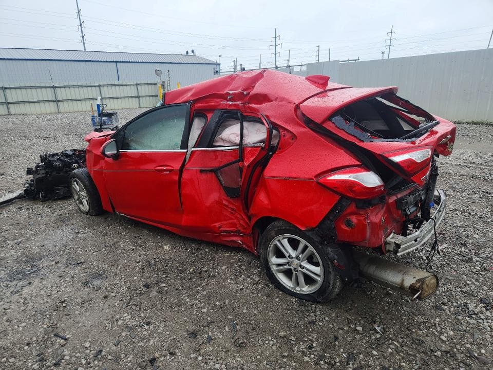 2017 CHEVROLET CRUZE LT 2