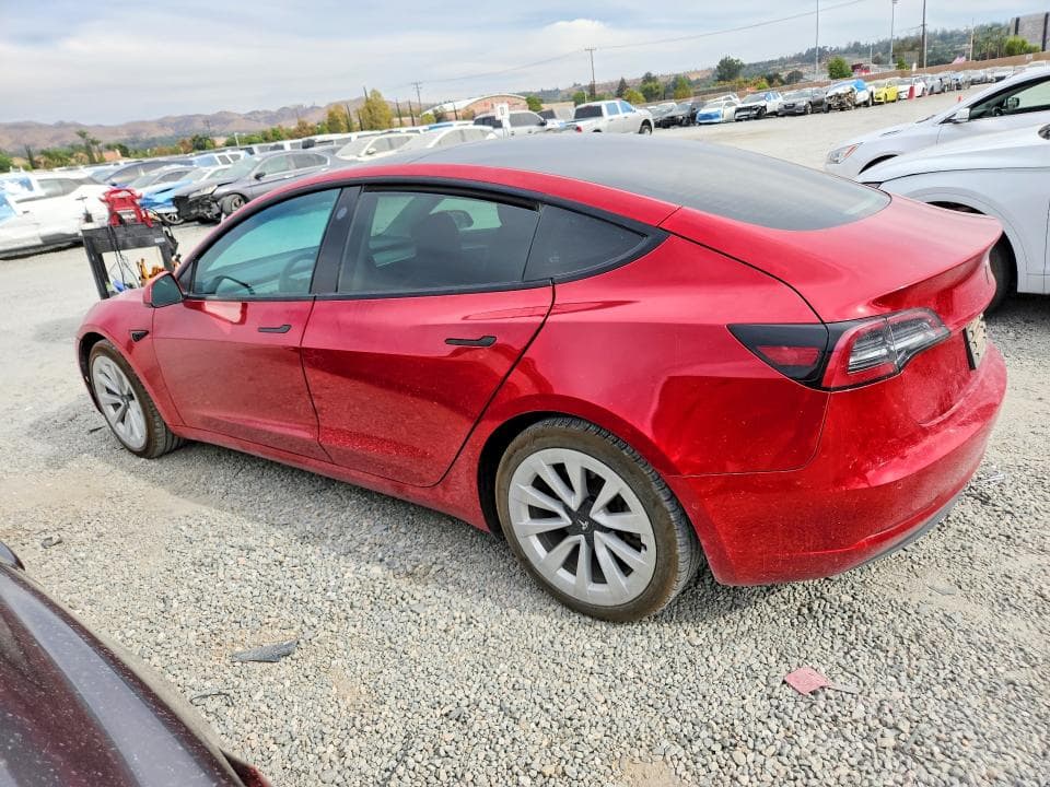 2022 TESLA MODEL 3 2