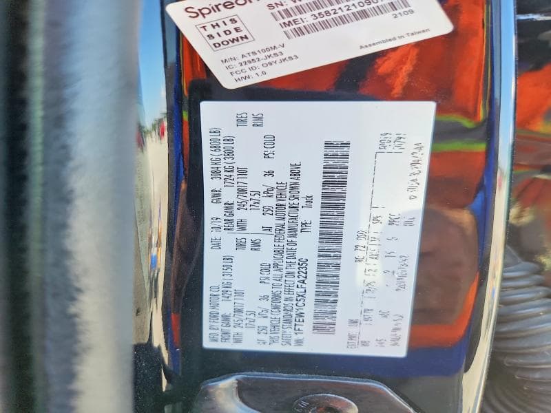 2020 FORD F150 SUPERCREW 12