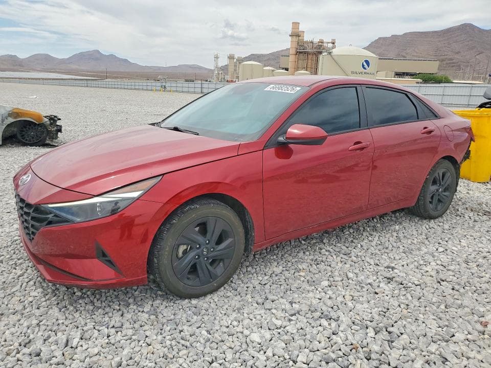 2023 HYUNDAI ELANTRA BLUE