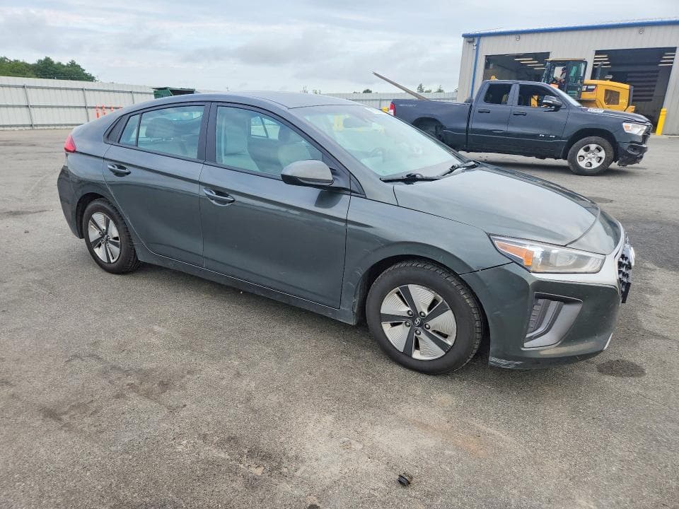 2021 HYUNDAI IONIQ BLUE 4