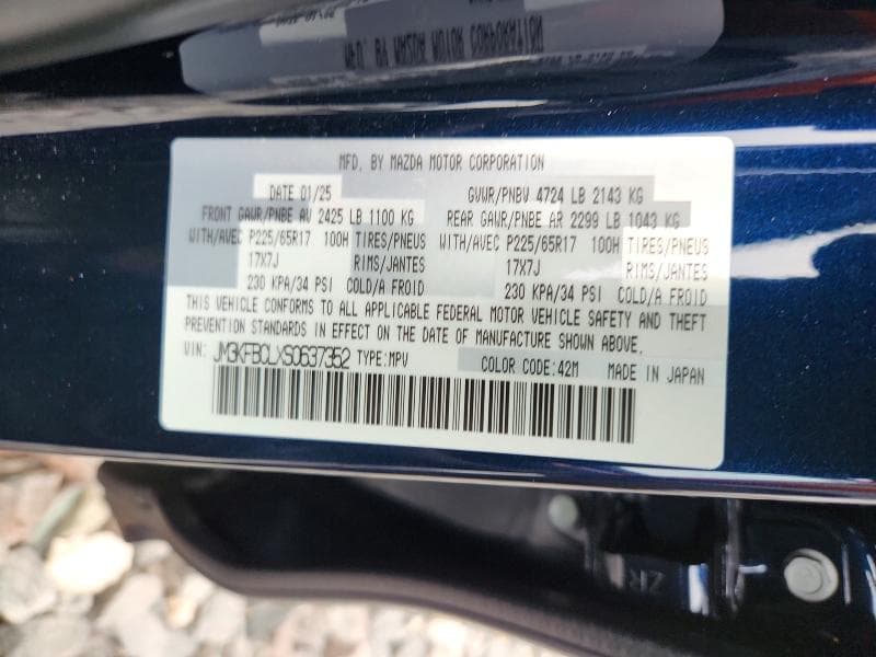 2025 MAZDA CX-5 PREFERRED 13