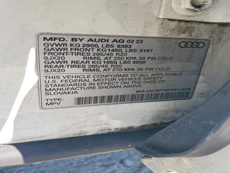 2023 AUDI Q7 PREMIUM 12