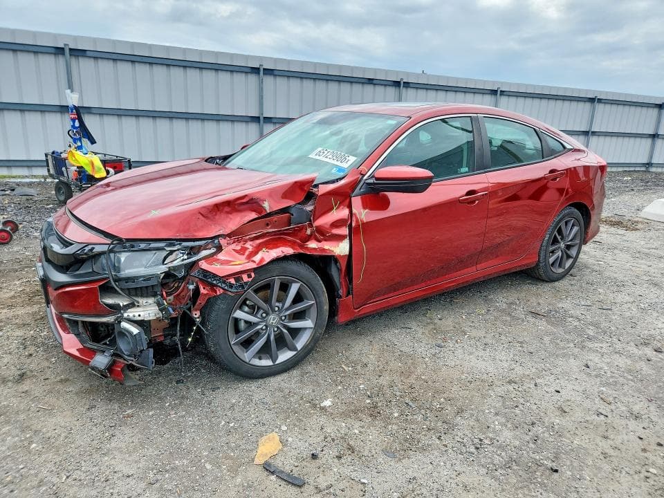 2019 HONDA CIVIC EXL - 1