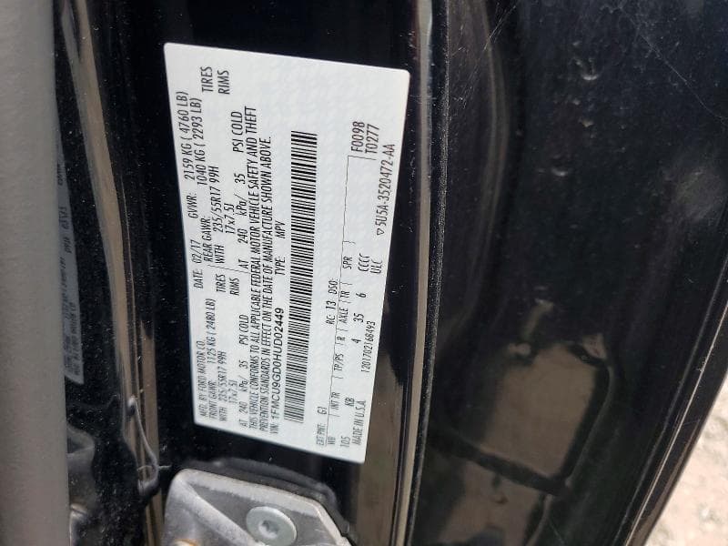 2017 FORD ESCAPE SE 13