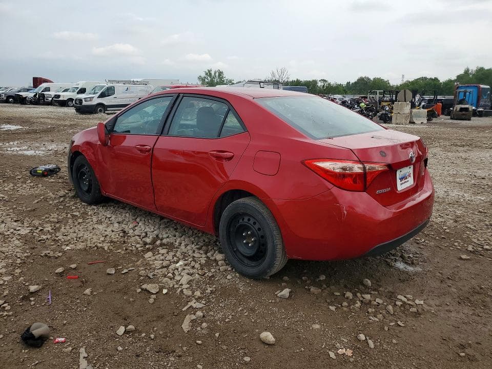 2018 TOYOTA COROLLA LE 2