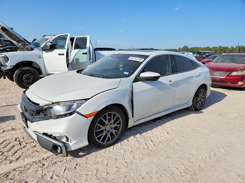 2019 HONDA CIVIC EX - 1