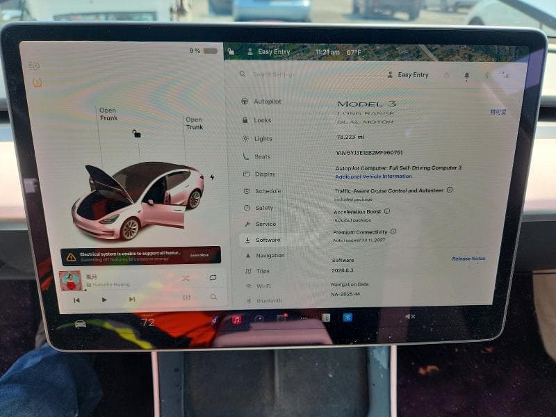 2021 TESLA MODEL 3 9