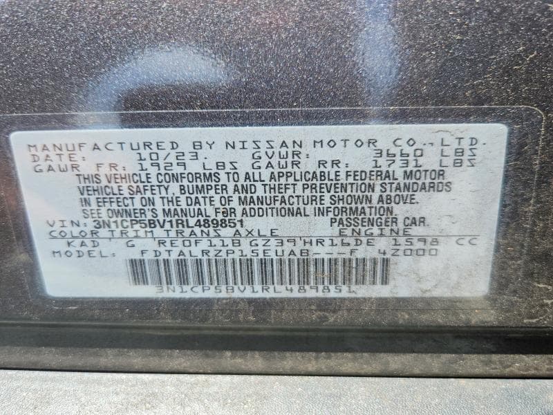 2024 NISSAN KICKS S 13