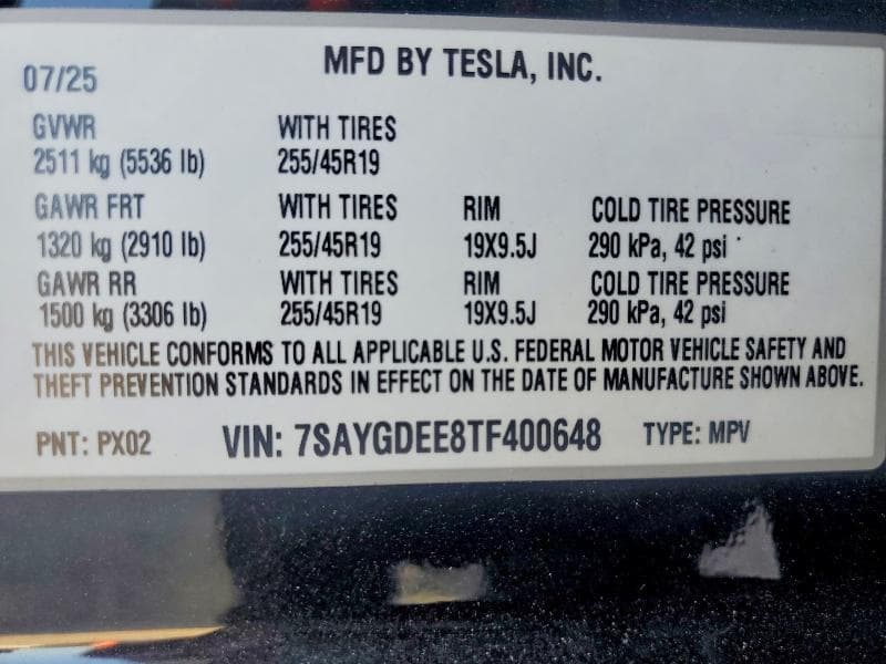 2026 TESLA MODEL Y 13