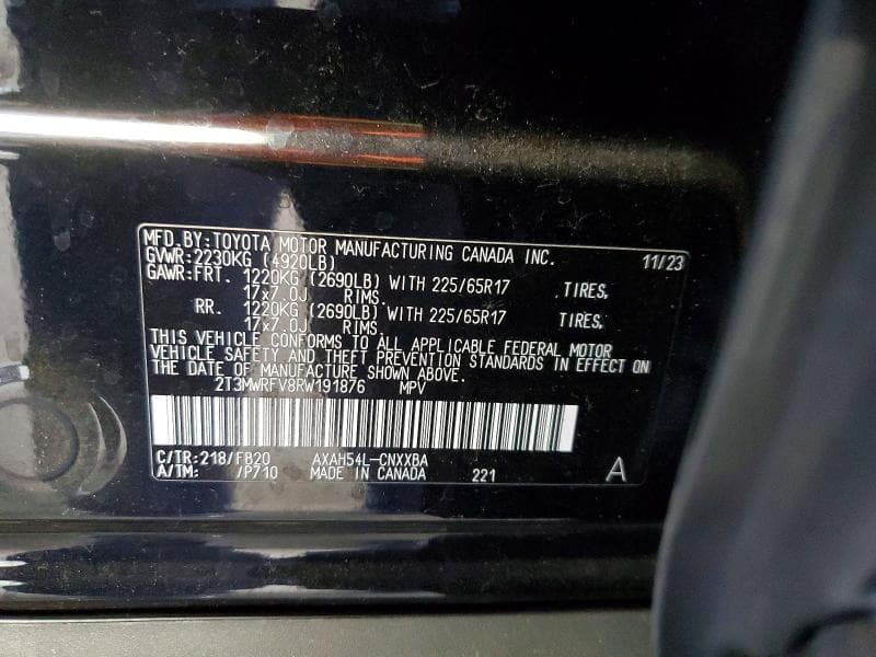 2024 TOYOTA RAV4 LE 14