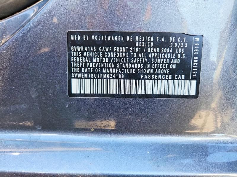 2024 VOLKSWAGEN JETTA SE 12