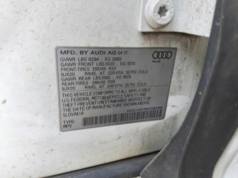 2017 AUDI Q7 PREMIUM PLUS 13