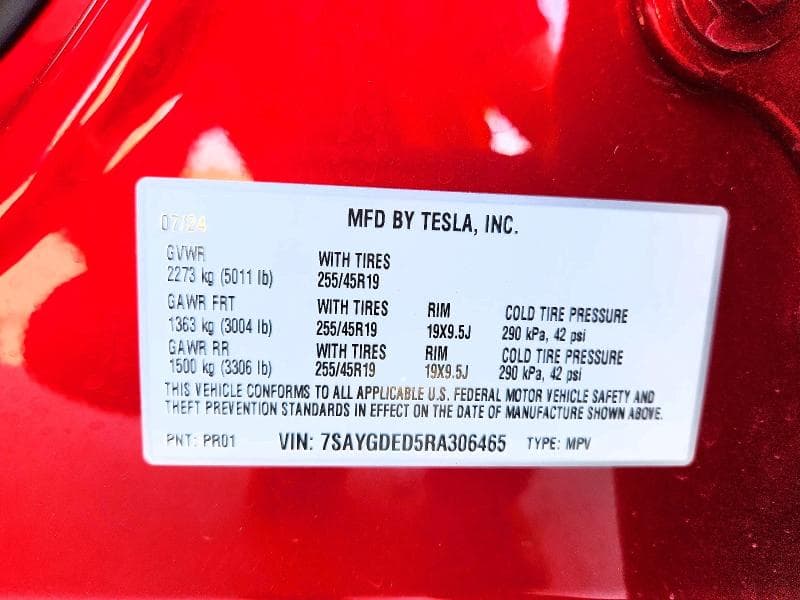 2024 TESLA MODEL Y 13