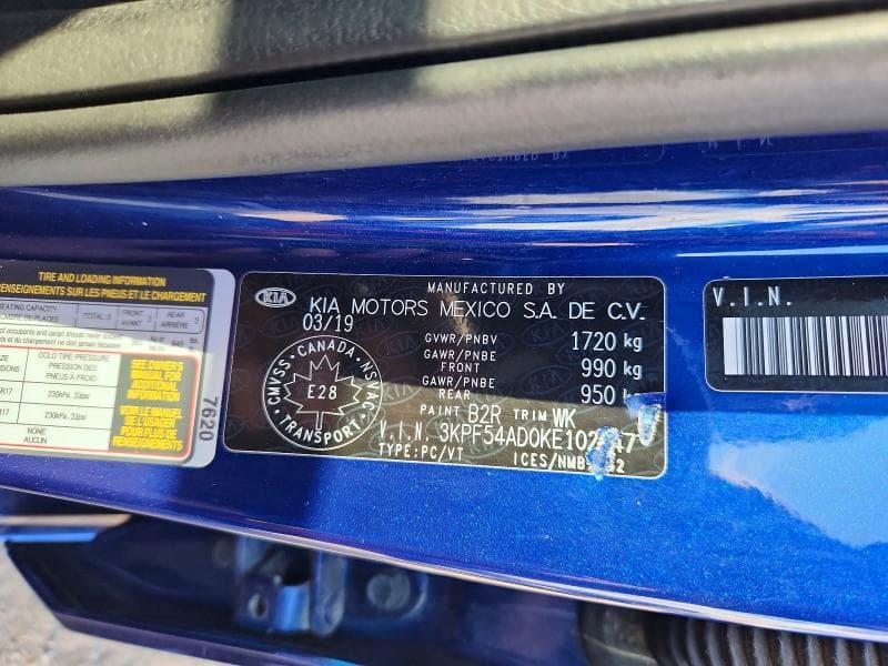 2019 KIA FORTE EX 12