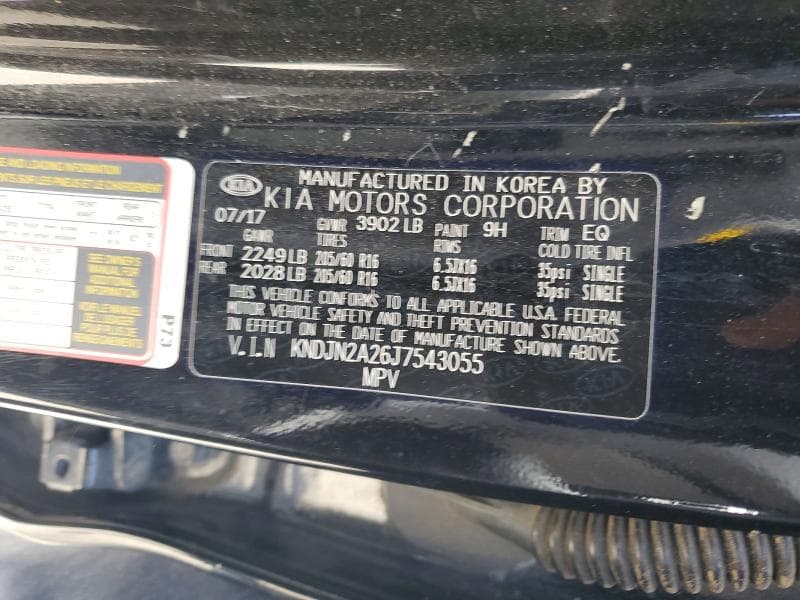 2018 KIA SOUL BASE 12